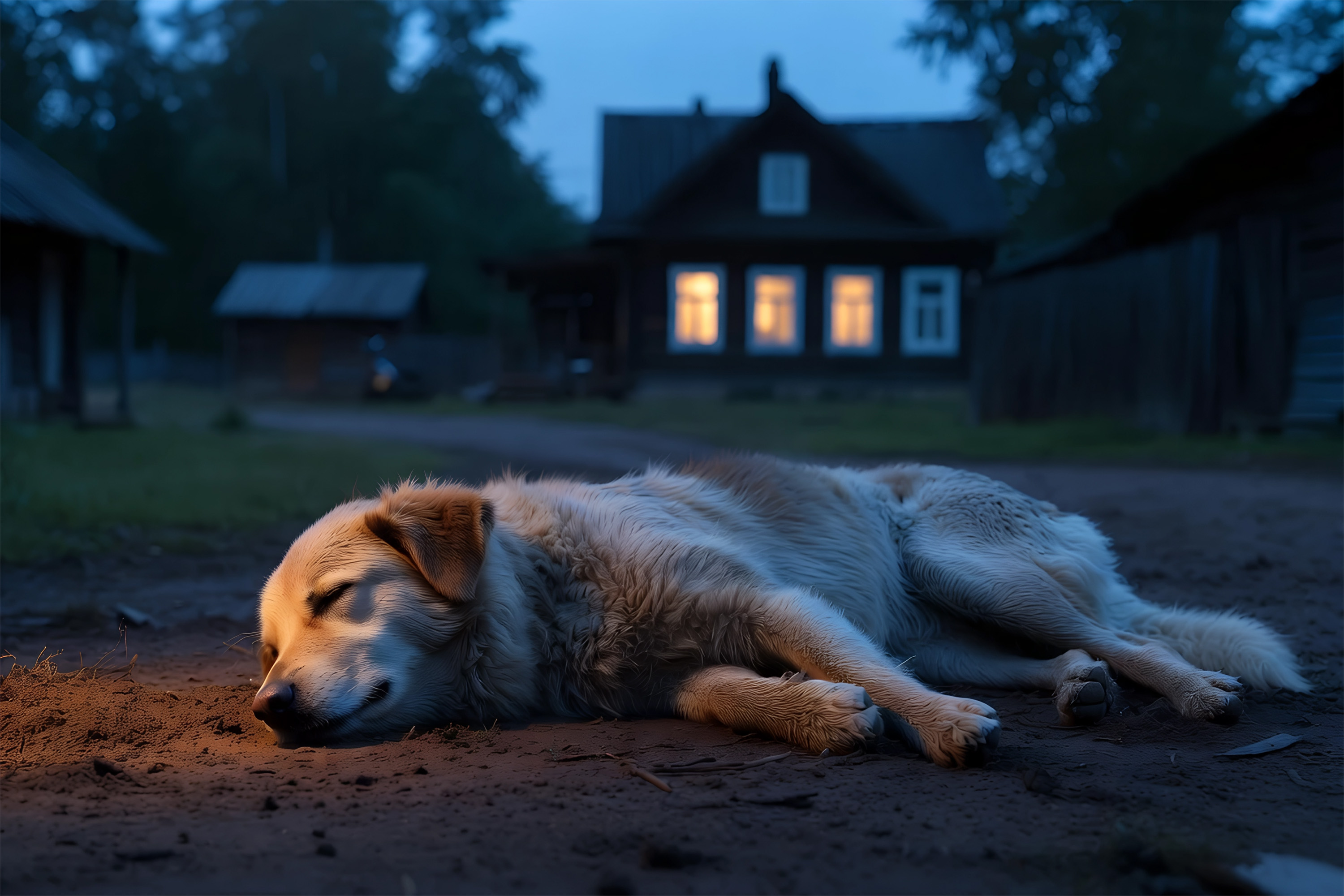 Убили собаку